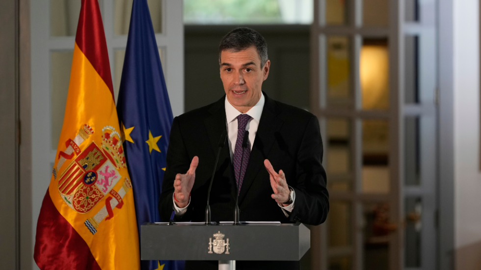 Ο πρωθυπουργός της Ισπανίας Πέδρο Σάντσεθ